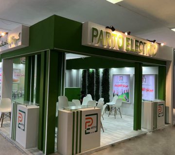 غرفه شرکت پرتو الکتریک در نمایشگاه صنعت برق